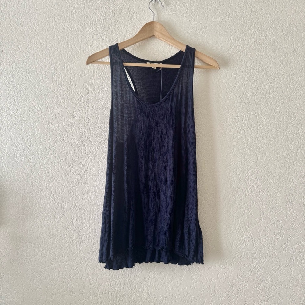 NATION LTD Georgie Sleeveless Scoop Neck Racerback Tank Top